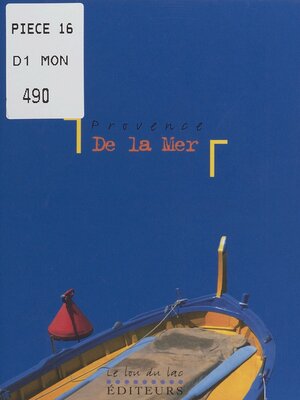 cover image of Provence de la mer